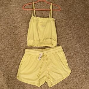 NWT J.Crew Terri Short and Top (sold as separate pieces)